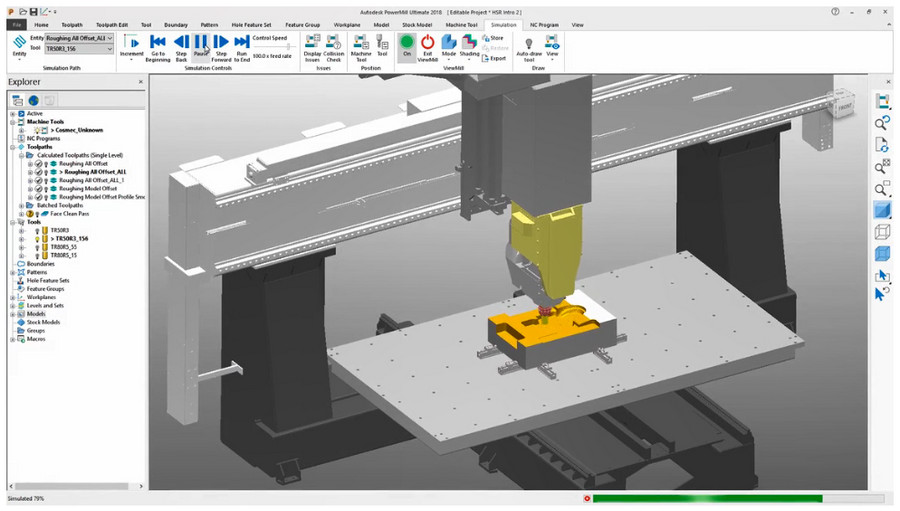 Autodesk PowerMill 2019 中文破解