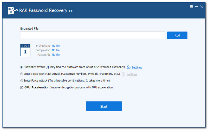 RAR Password Recovery Pro