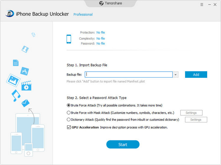 Tenorshare iPhone Backup Unlocker