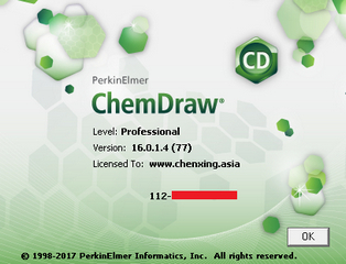 ChemDraw17破解版（附注册机） Prime最新版