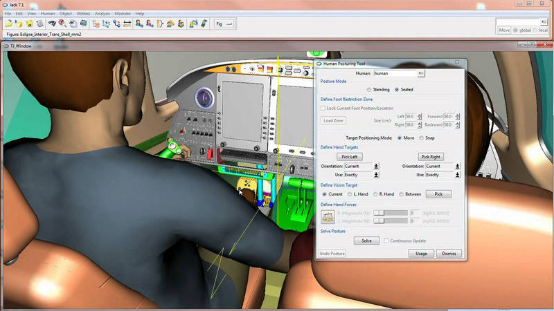 Siemens Tecnomatix Jack 人机仿真软件