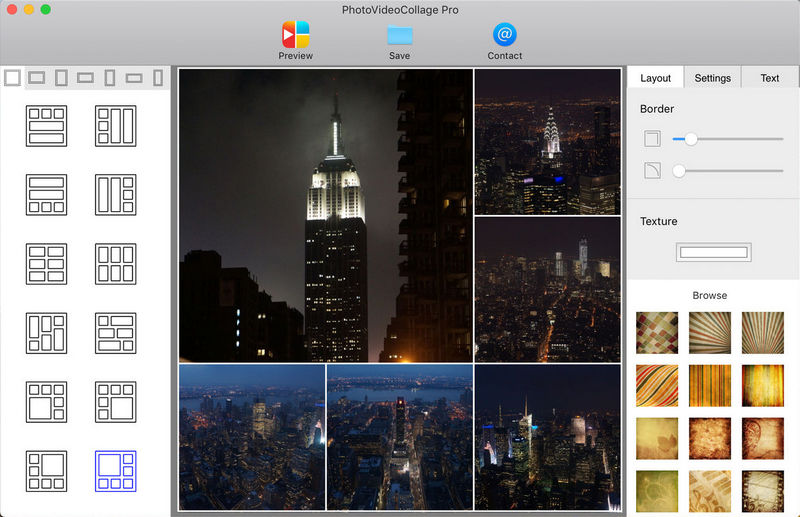 PhotoVideoCollage Pro for Mac