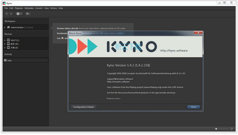 Kyno 破解 1.4.2.218 含注册码