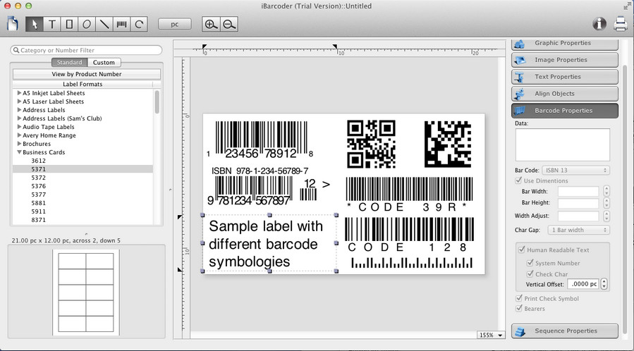 iBarcoder for Mac（条形码生成器）