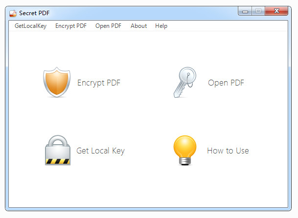 Secret PDF（PDF加密软件）