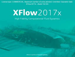 DS Simulia XFlow 2017x（CFD模拟软件） 102.03 破解