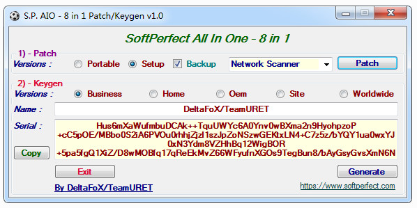 Softperfect Network Scanner 中文破解