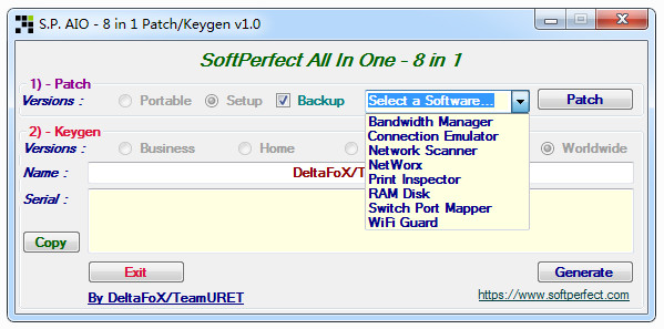 Softperfect 注册机 1.0 最新版
