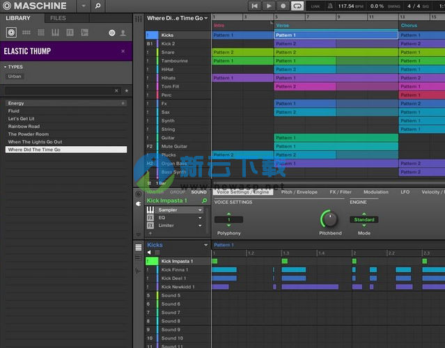 Maschine Expansion Elastic Thump