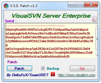 VisualSVN Server 破解补丁