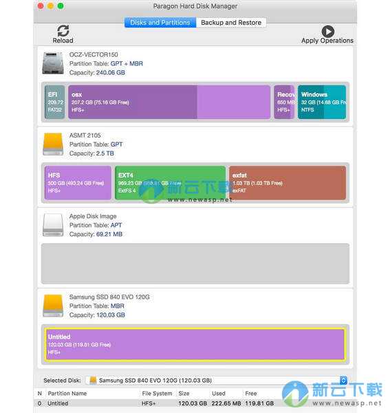 Paragon Hard Disk Manager for Mac