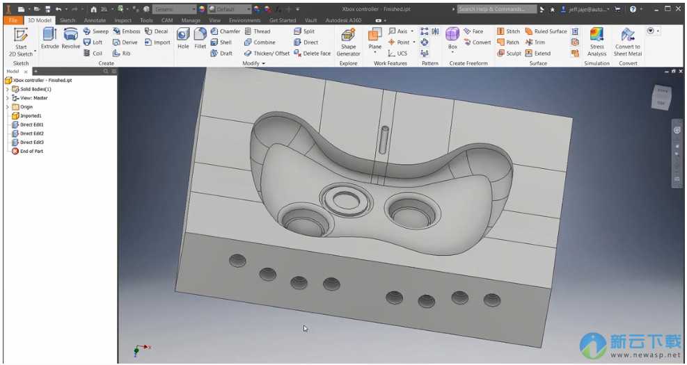 Autodesk Inventor HSM Ultimate 2019 破解 2019.1.1 含注册机