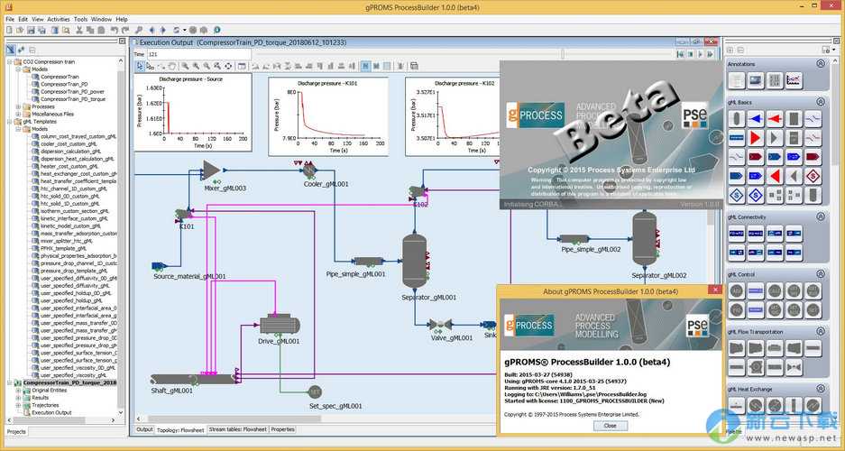 gPROMS ProcessBuilder（动静态仿真模拟环境）