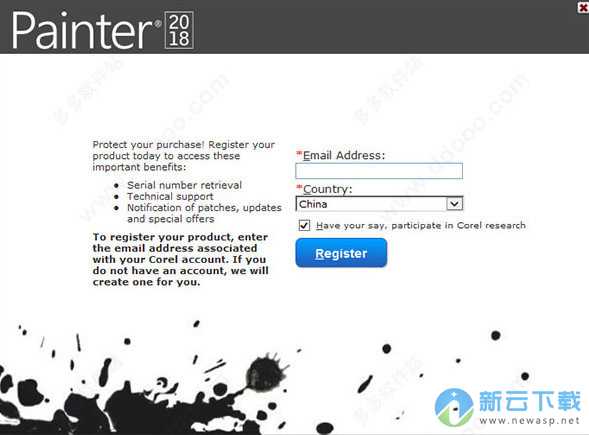 Corel Painter 2019注册机