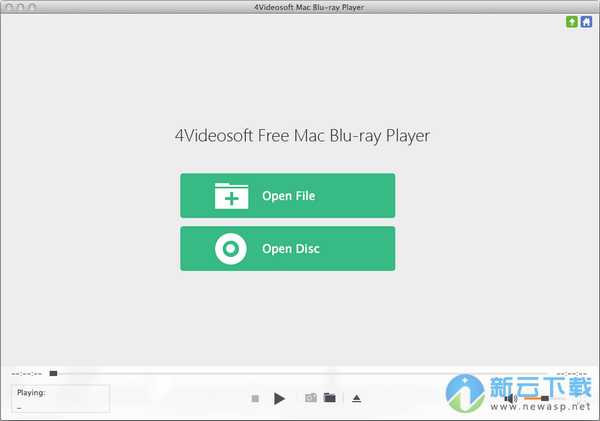 4Videosoft Blu-ray Player for Mac 6.1.92 破解