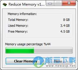 Reduce Memory（内存整理工具） 1.2 绿色版