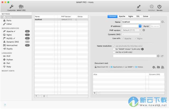 MAMP Pro for mac