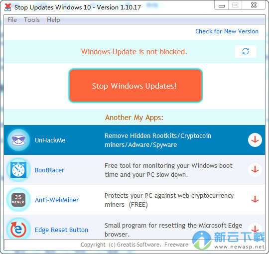 Stop Updates Windows 10（解决win10更新关闭自动开启）