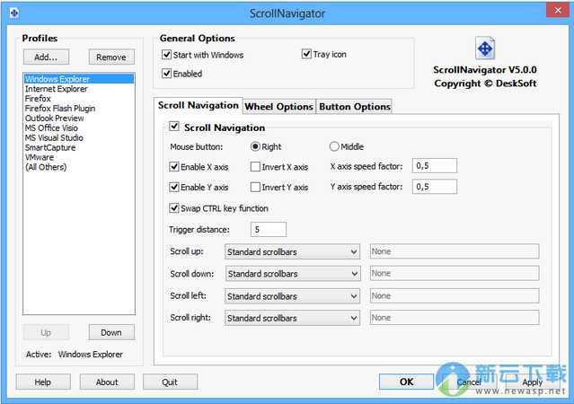 DeskSoft ScrollNavigator破解