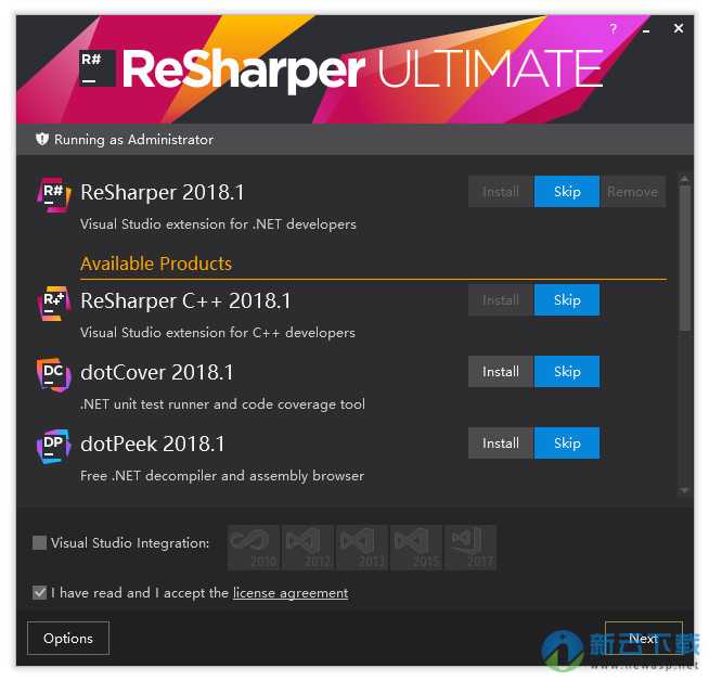 ReSharper Ultimate 2018 破解