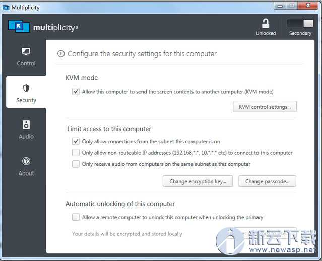 Stardock Multiplicity(多屏键鼠控制器)