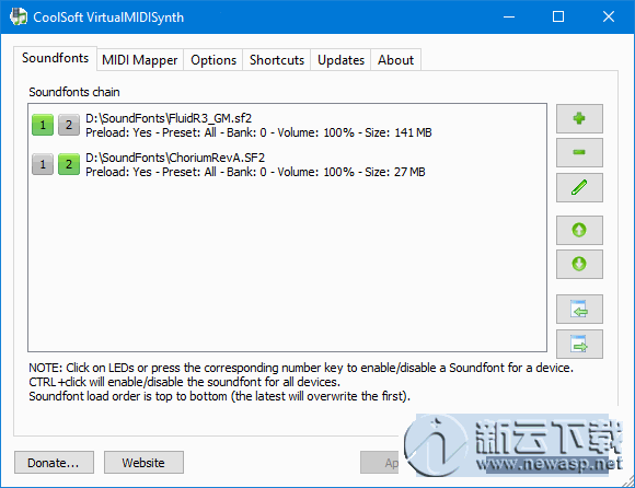 CoolSoft VirtualMIDISynth(虚拟midi合成器) 2.7.2 正式版