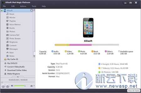 Xilisoft iPod Magic Platinum 简体中文版 5.5.1 注册版