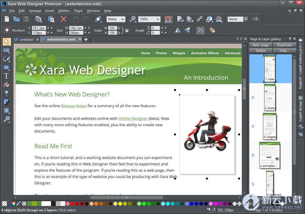 Xara Web Designer Premium