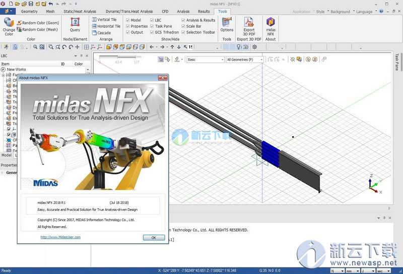 midas NFX 2018 R1 破解