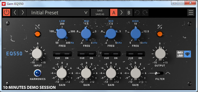 Overloud Gem EQ550