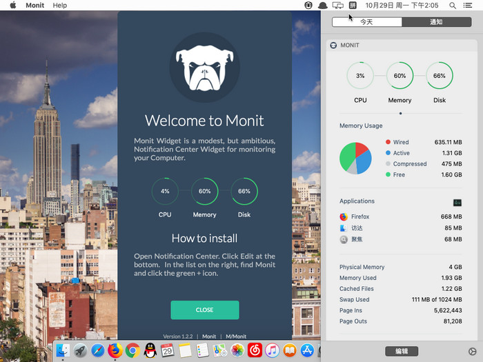 Monit for Mac