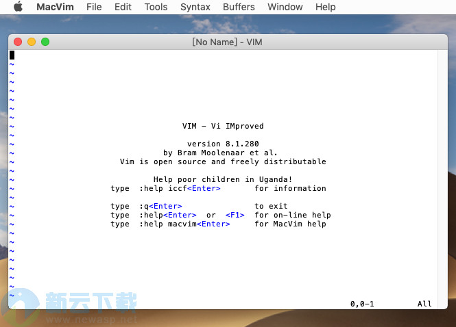 Vim插件 for Mac 8.1.280 正式版