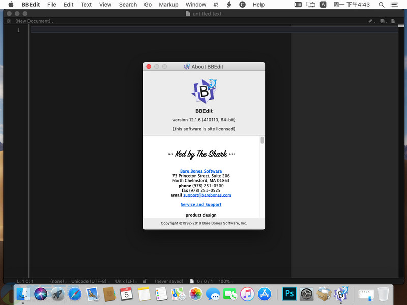 BBEdit 12 for Mac 12.1.6 破解