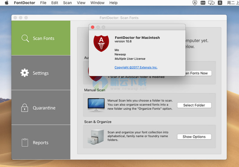 FontDoctor for Mac