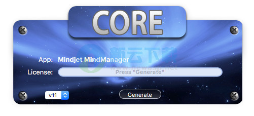 MindManager 11 Mac注册机