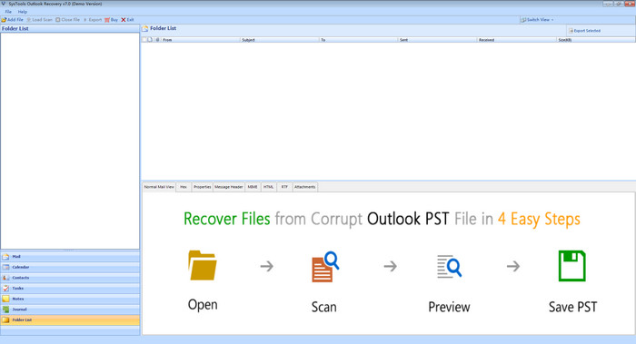 SysTools Outlook Recovery 7.0 破解
