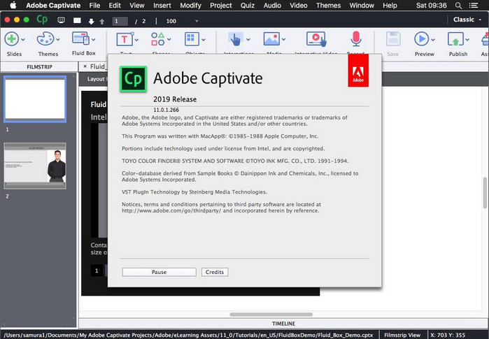 Adobe Captivate 2019 Mac破解 11.0.1.266 中文版
