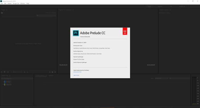 Adobe Prelude CC 2019 中文破解