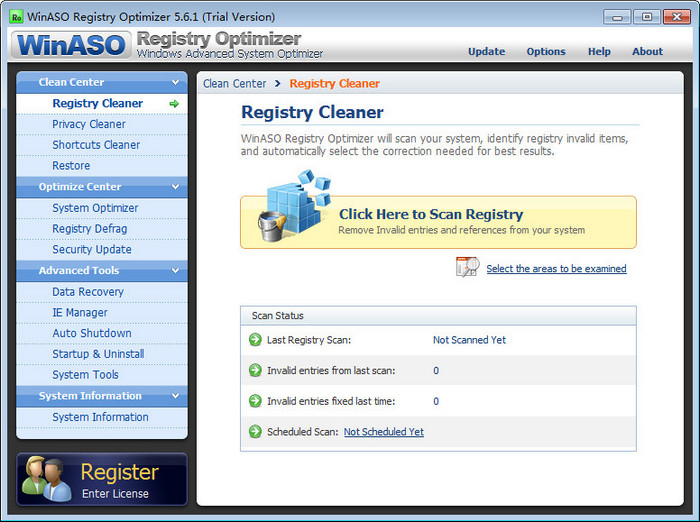 WinASO Registry Optimizer 5.6.1 破解