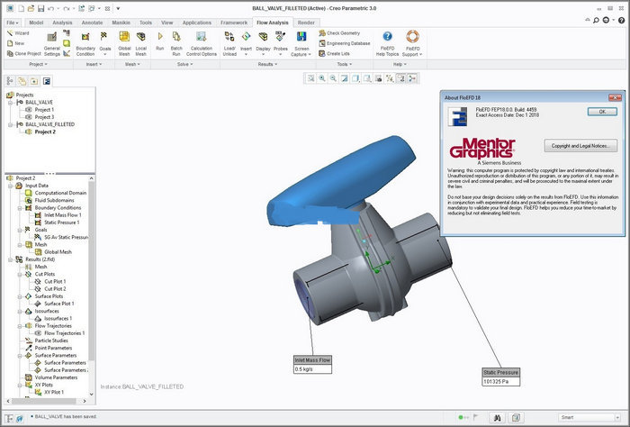 Mentor Graphics FloEFD 2019破解 18.0.0.4459