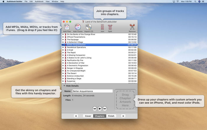 Audiobook Builder Mac版 2.0