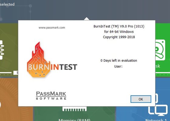 PassMark BurnInTest Pro 9.0 破解