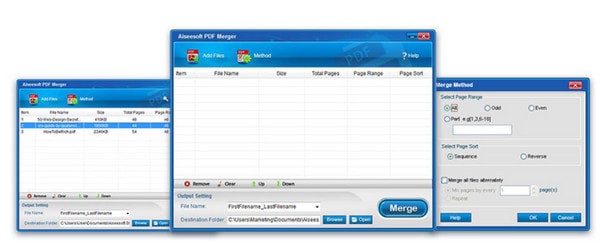 Aiseesoft PDF Merger（PDF合并工具） 3.0.60 免费版