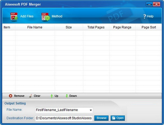 Aiseesoft PDF Merger（PDF合并工具）