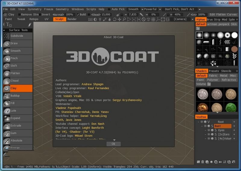 3D-Coat（3D数字雕塑软件 ） 4.8.39 破解