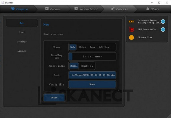 Skanect Pro(三维模型扫描软件) 1.10.1 最新版