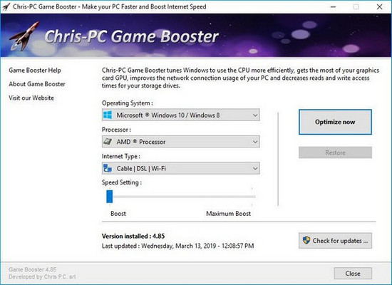 Chris-PC Game Booster