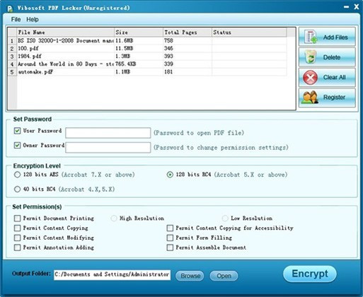 Vibosoft PDF Locker