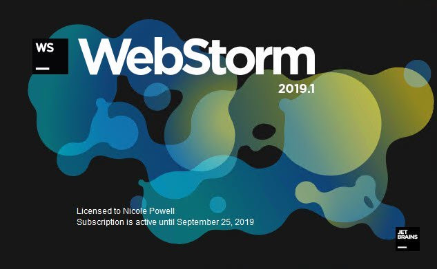 JetBrains WebStorm 2019