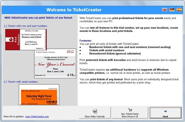 TicketCreator